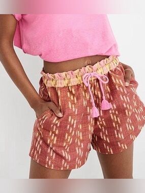 Aerie Jacquard Printed High Waist Shorts
